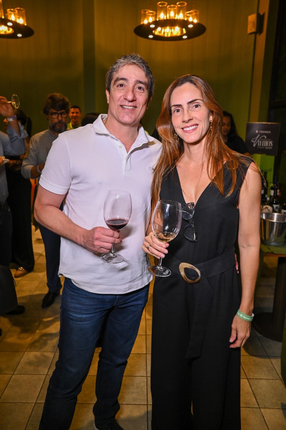 Marcus Villa e Flávia Seabra