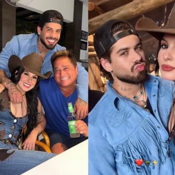 Leonardo é chamado de ‘sogro’ de Ana Castela e Zé Felipe reage à aprovação do pai