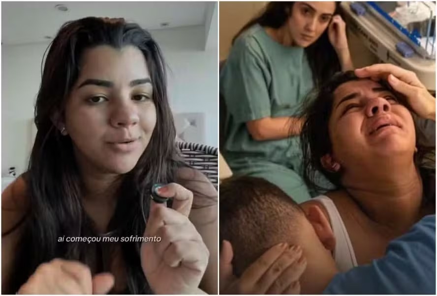 Ary Mirelle relata parto de segundo filho com João Gomes: ‘Fui chutando quem estivesse na minha frente’