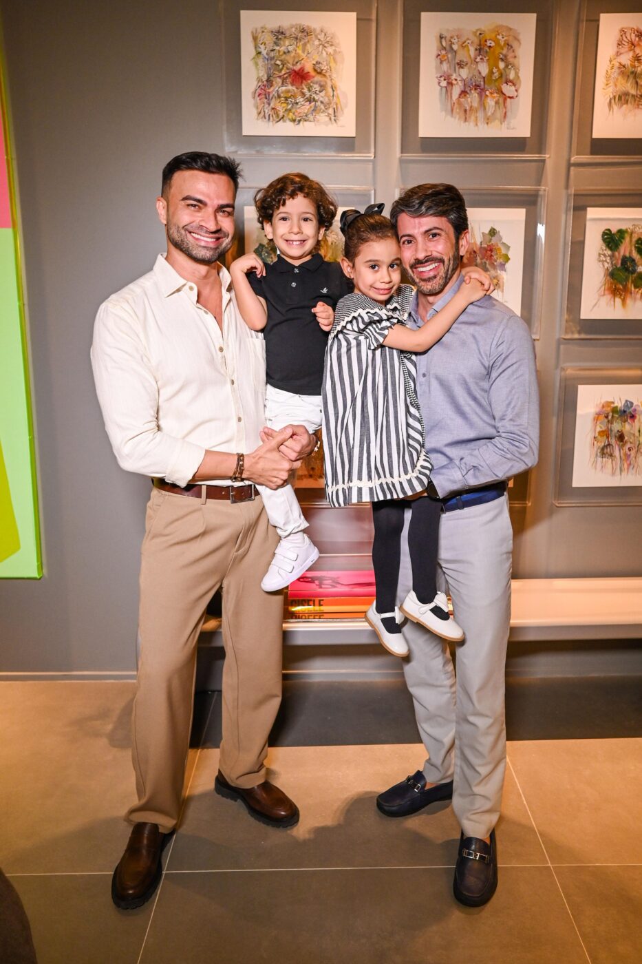 Flávio Moura, Caio, Láis e Márcio Xenofonte