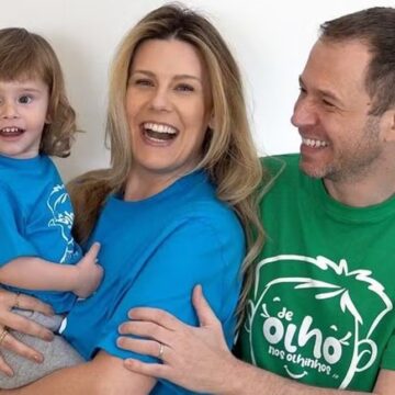 Tiago Leifert e Daiana Garbin sobre câncer ocular da filha, Lua: ‘Chegamos tarde ao diagnóstico’