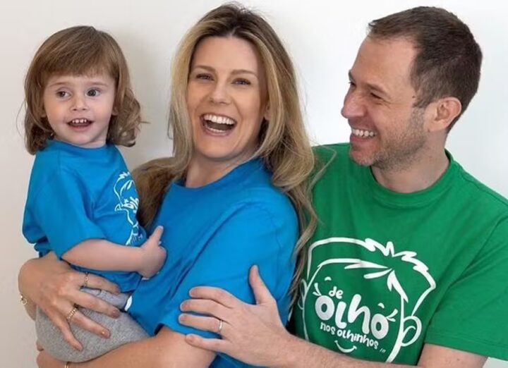 Tiago Leifert e Daiana Garbin sobre câncer ocular da filha, Lua: ‘Chegamos tarde ao diagnóstico’
