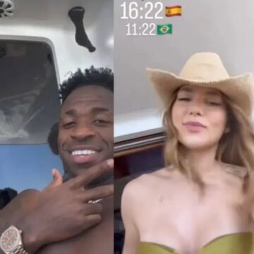 Comentário de Virginia Fonseca em foto de Vini Jr agita web: ‘É real’
