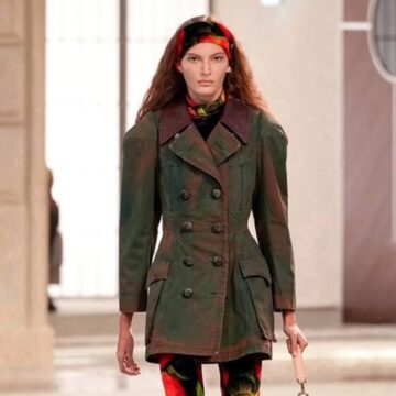 Modelo baiana desfila pela Louis Vuitton na Paris Fashion Week