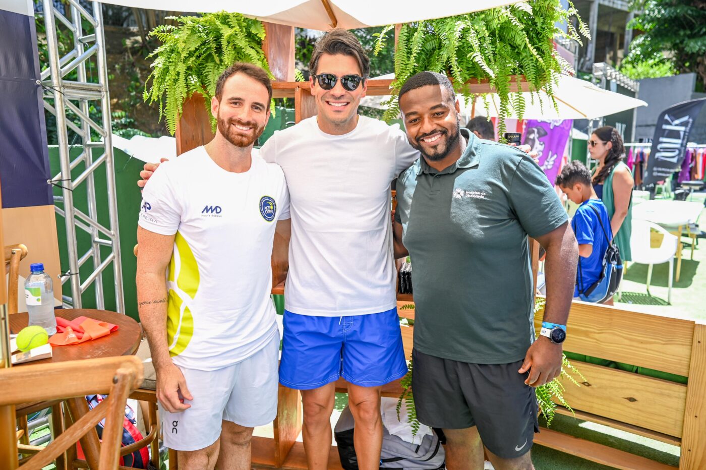 Lucas Cruz, Rafael Santos e Bruno Silva