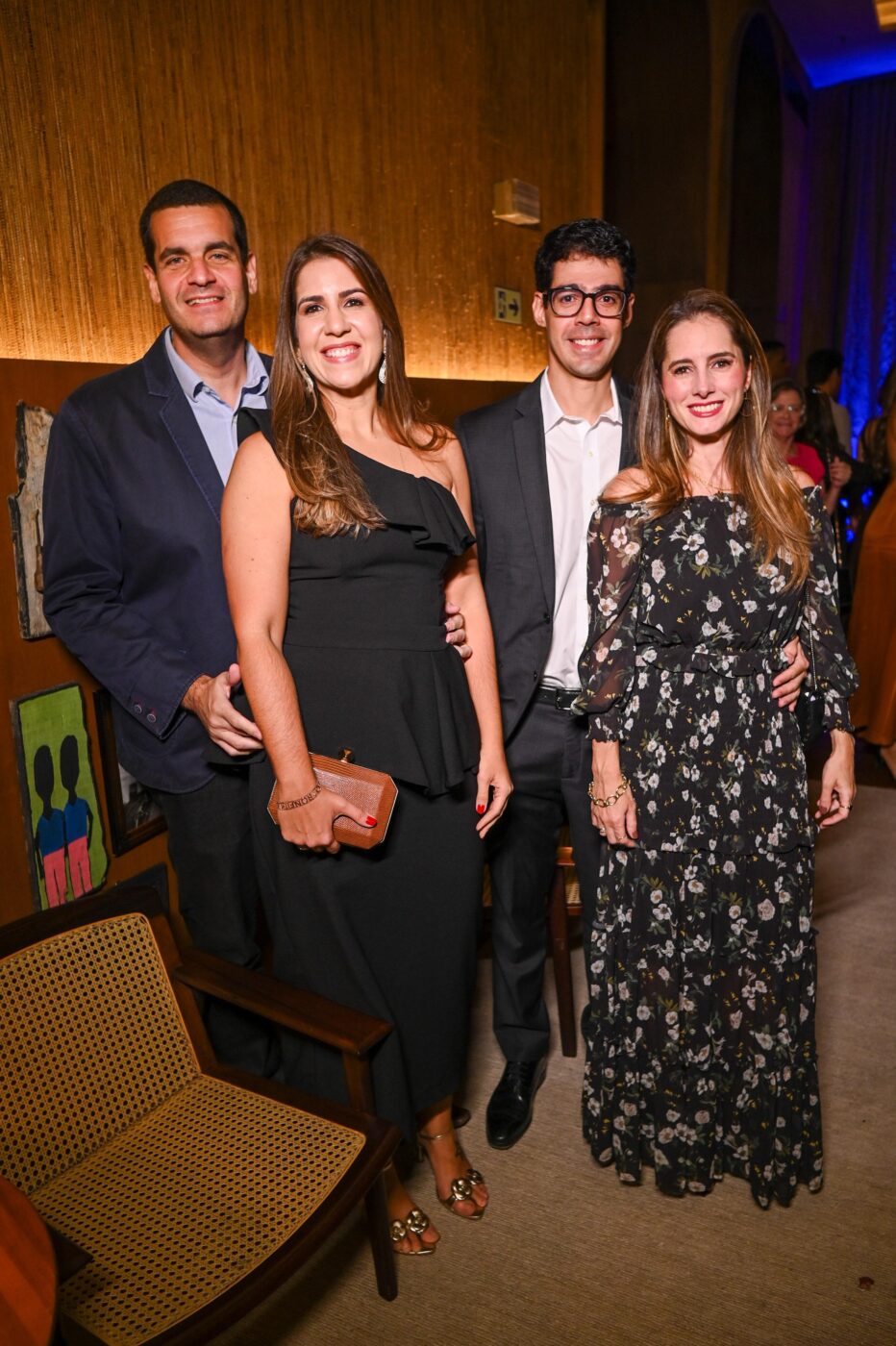 Luciano Moral, Manuela Menezes, André Brito e Erika Iglesias