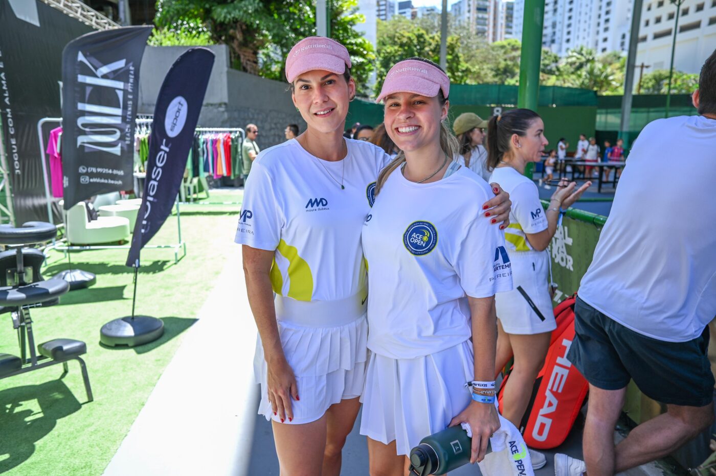 Manuela Moscoso e Clara Beatriz