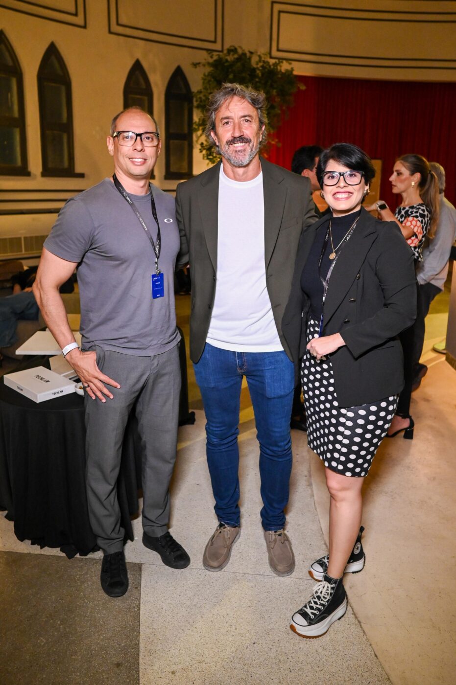 Nicholas Bruny, Fran Rico e Nathalie Souza