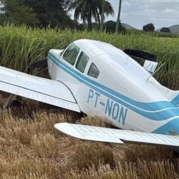 Aeronave com prefeito de João Pessoa sofre pane e faz pouso de emergência