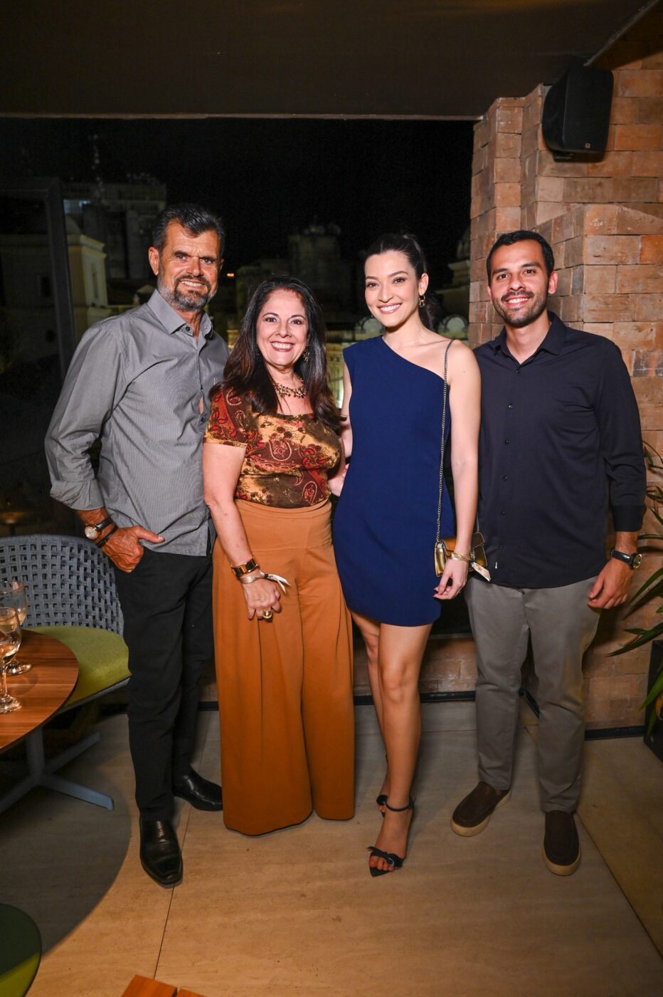 Luís Fernando Noronha, Rosa Cerviño, Júlia Cacim e Caio Cerviño