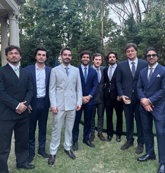 Neto de Luís Eduardo Magalhães participa de casamento intimista da filha de Faustão em São Paulo