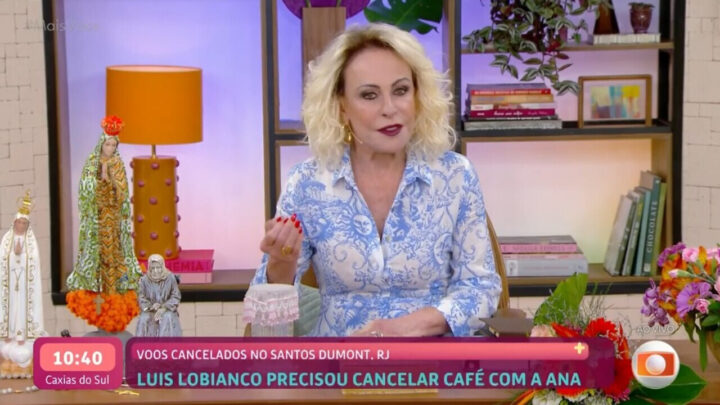 Mais Você sofre desfalque após aeroporto do Rio fechar e Ana Maria Braga reage: ‘Dá trabalho’