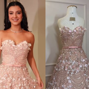 Vestidos de Antonela Braga para festa de 16 anos são de atelier de Salvador; confira detalhes
