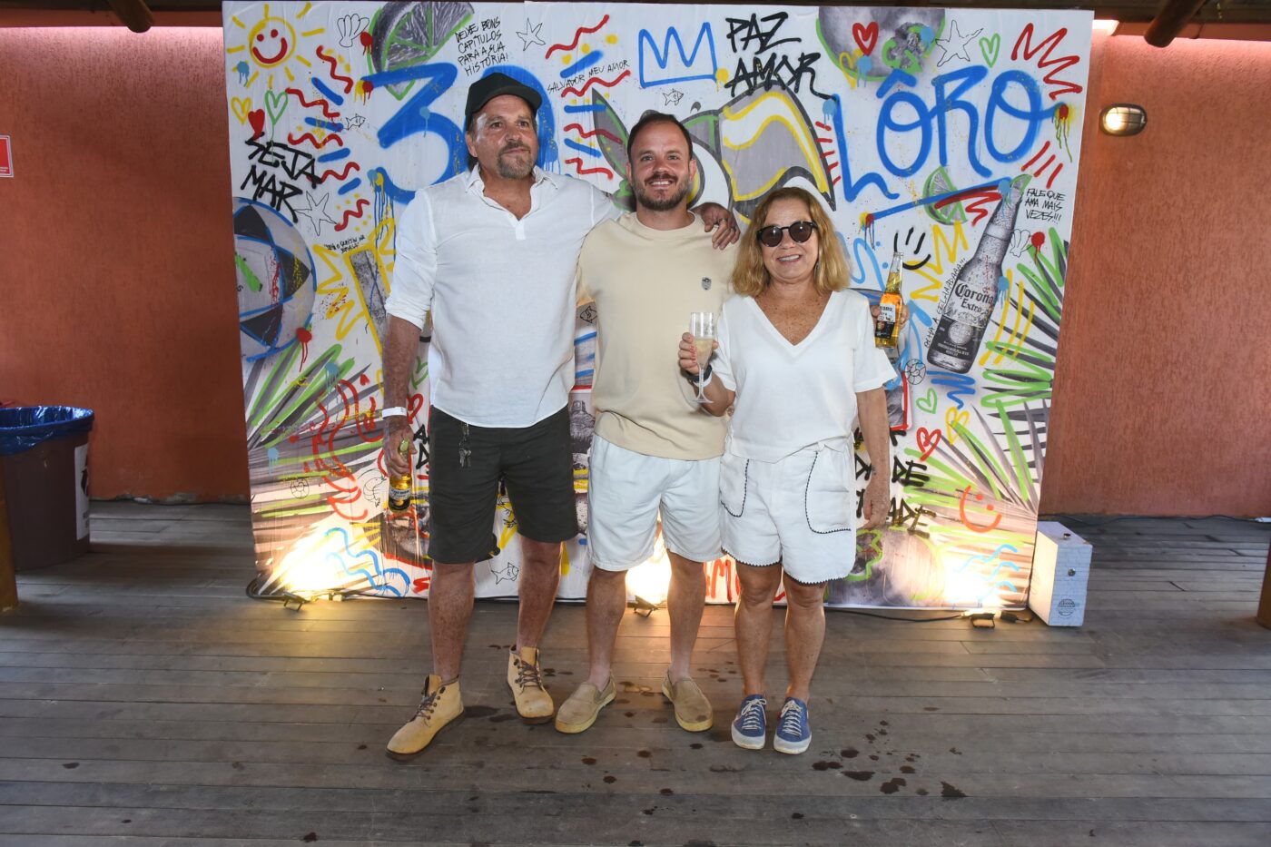 Babi Noguerol, Jorge e Regina Tarquínio
