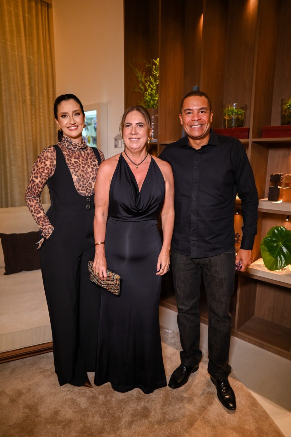 Priscila Gil, Aline Cangussú e Fábio Gil