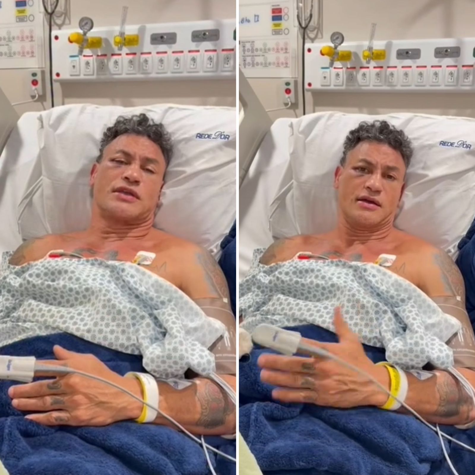 Popó est hospitalisé à Salvador et subira une intervention chirurgicale après un combat généralisé dans le combat avec Wanderlei Silva