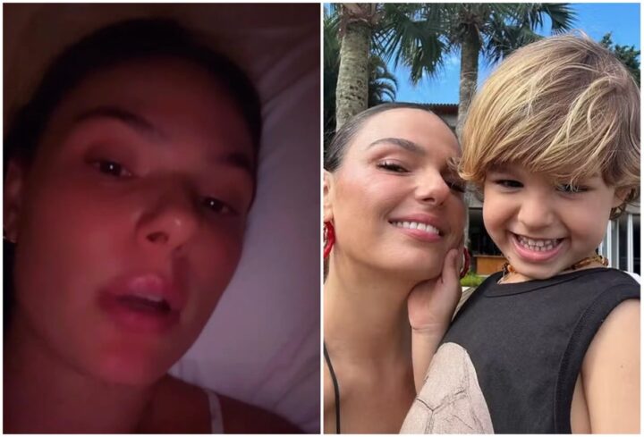 Isis Valverde se diverte ao descobrir apelido inusitado do filho: ‘Socorro’