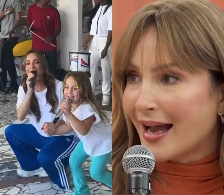 Claudia Leitte revela paixão da filha pela música e opina sobre futuro: ‘Ela pode fazer tudo’