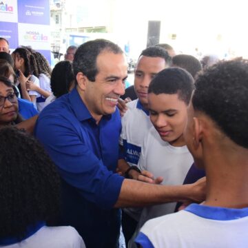 Bruno Reis anuncia reconstrução de escola em Salvador com piscina e salas climatizadas; obra terá investimento de R$ 15,8 milhões