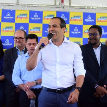 Novo viaduto em frente ao Shopping da Bahia deve ser entregue até janeiro, diz Bruno Reis