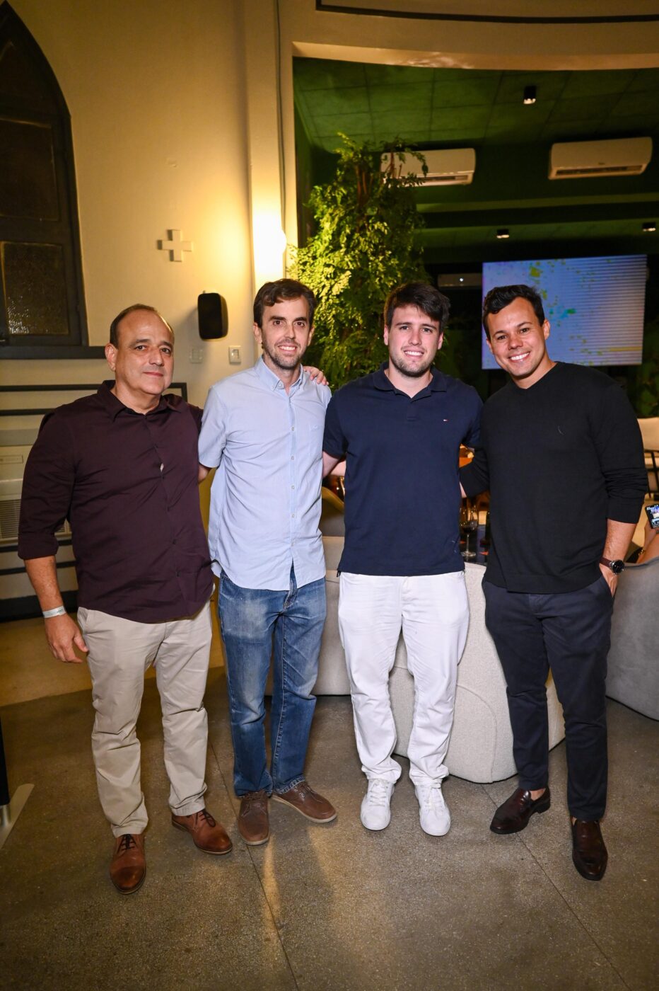 David Gradim, Luiz Frugoni, Daniel Gradim e Marcelo Quintella