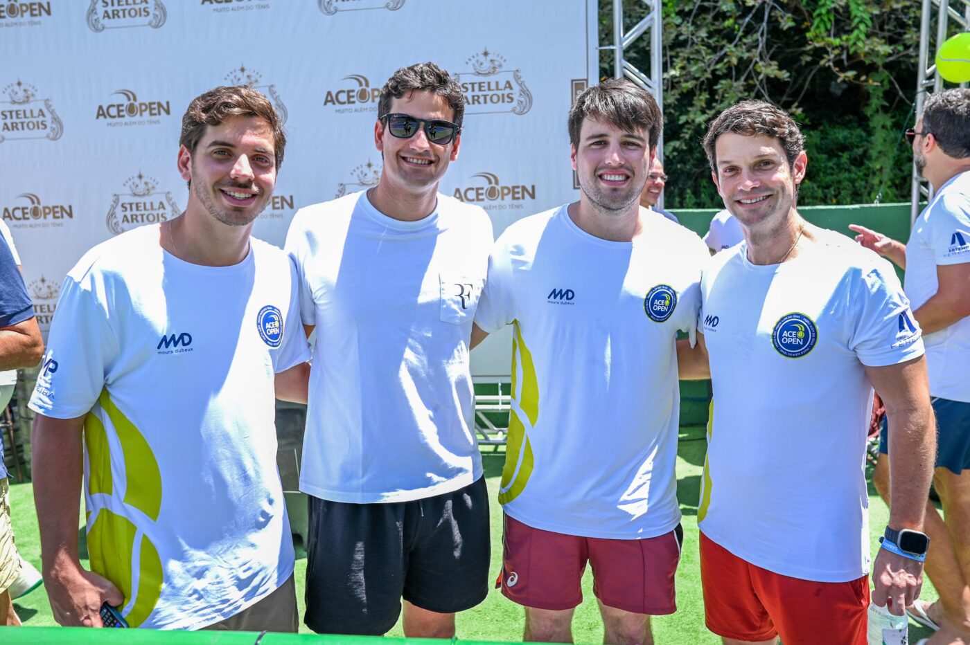 Pedro Carvalho, Victor Guimarães, Daniel Gradin e Gustavo Carvalho