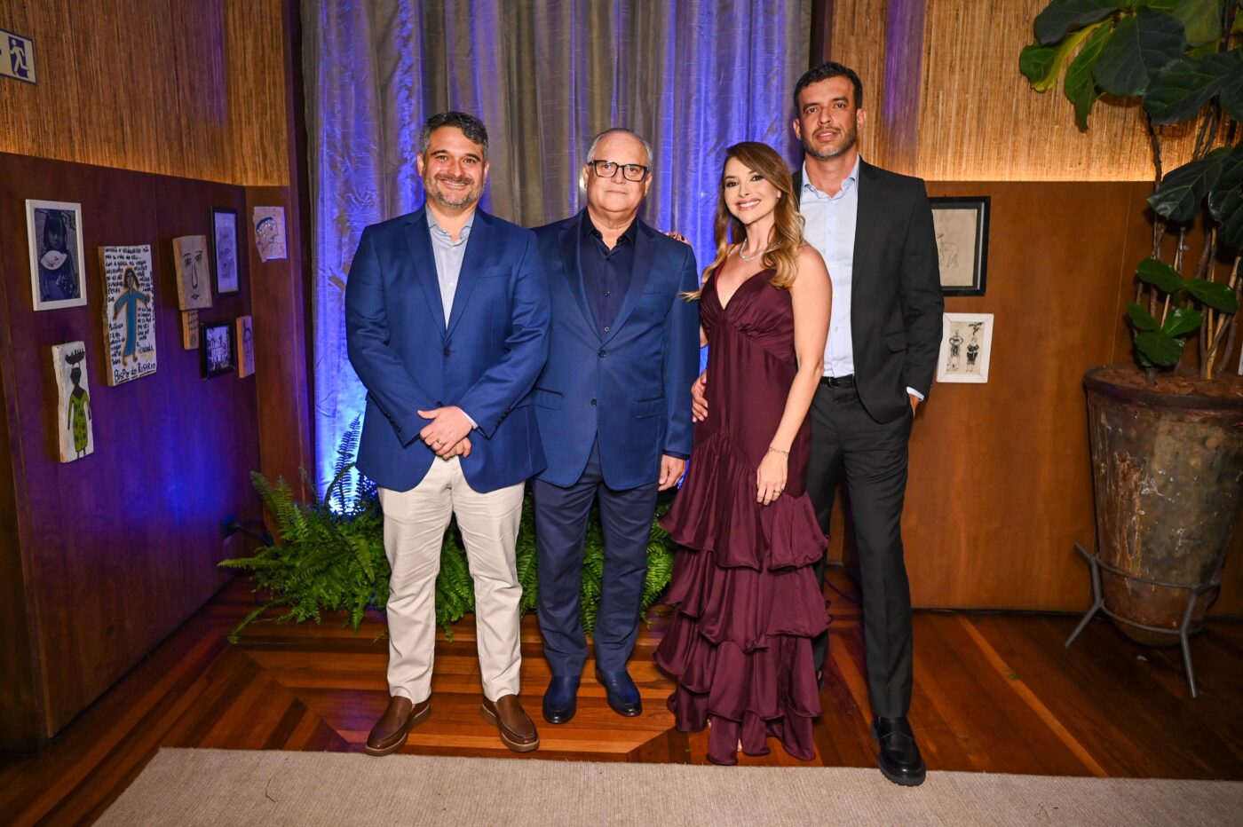 César Gomes, Affonso Henriques, Thaís e Mateus Marcolini