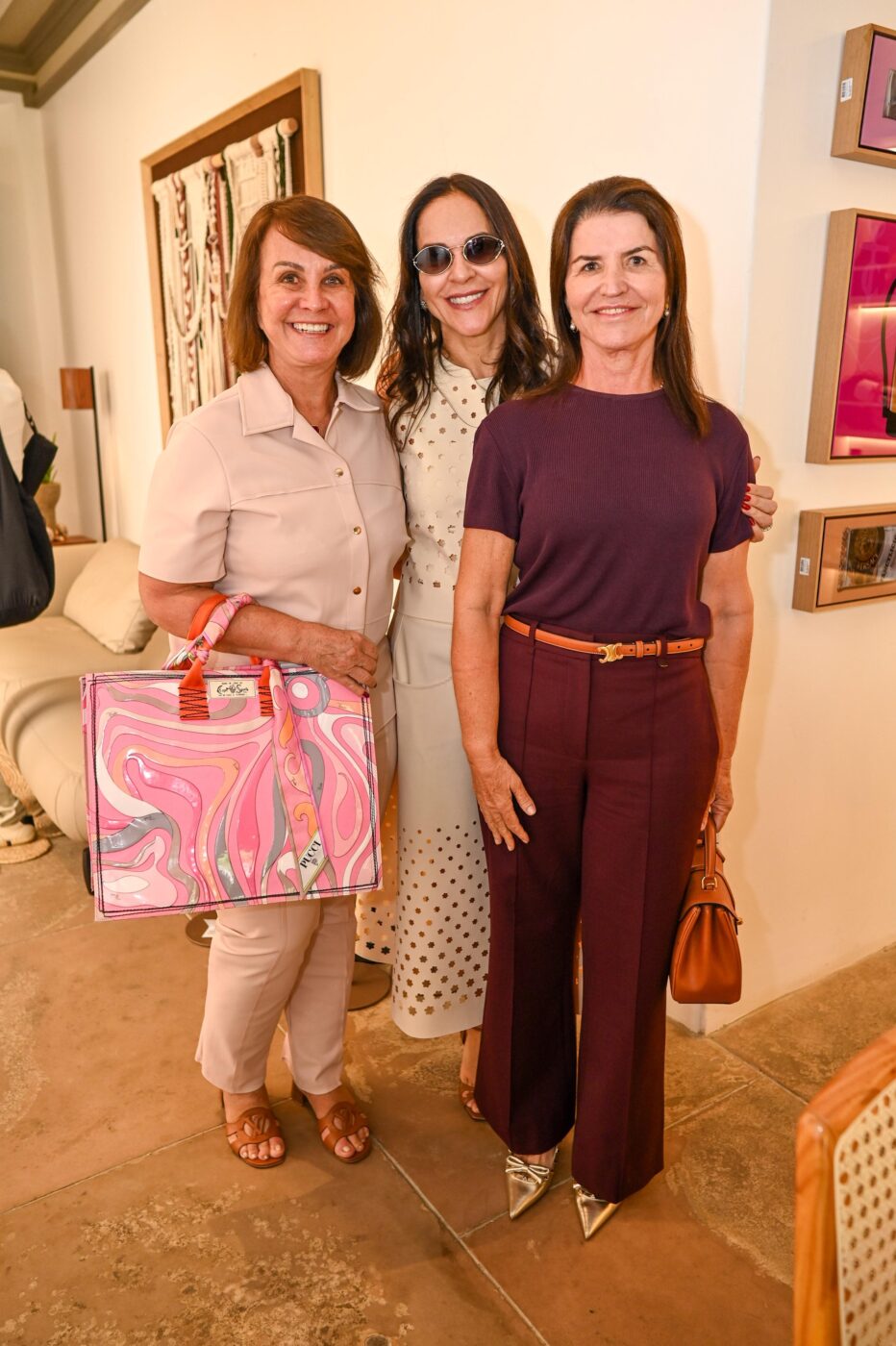 Liliane Andrade, Cristiane Lolasco e Sumaia Regis