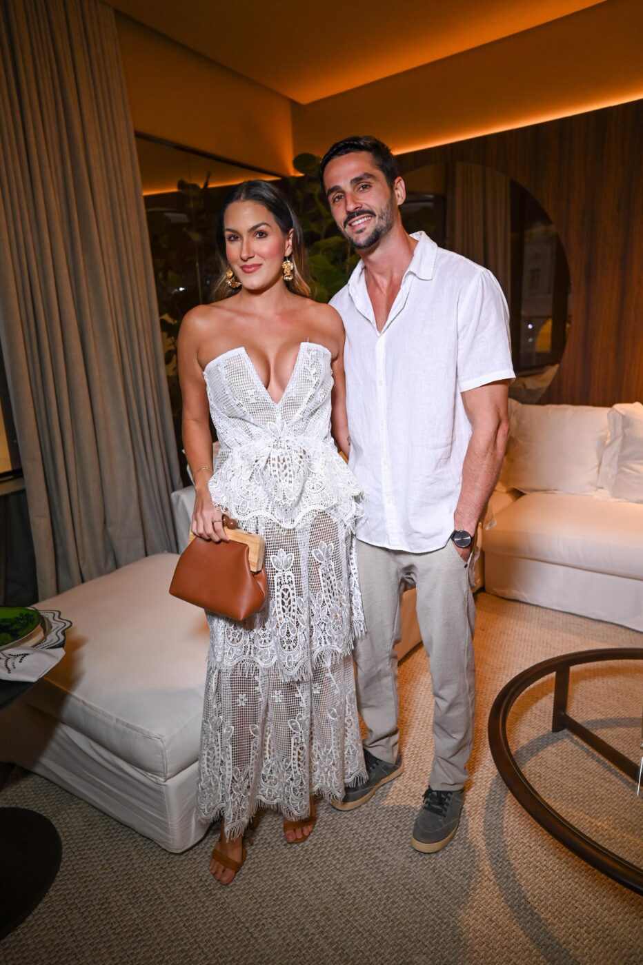 Flavia Najar e Artur Tironi