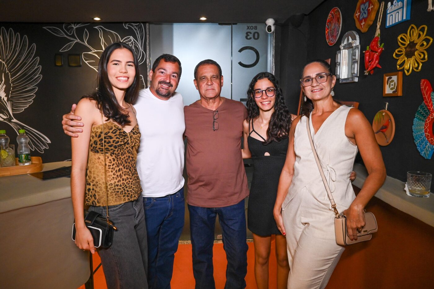 Amanda Oliveira, Breno Marques, Augusto, Beatriz Oliveira e Simone Santos