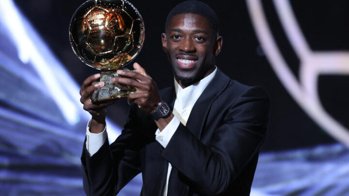 Dembélé é eleito o melhor jogador do mundo e PSG clube do ano. Veja premiados