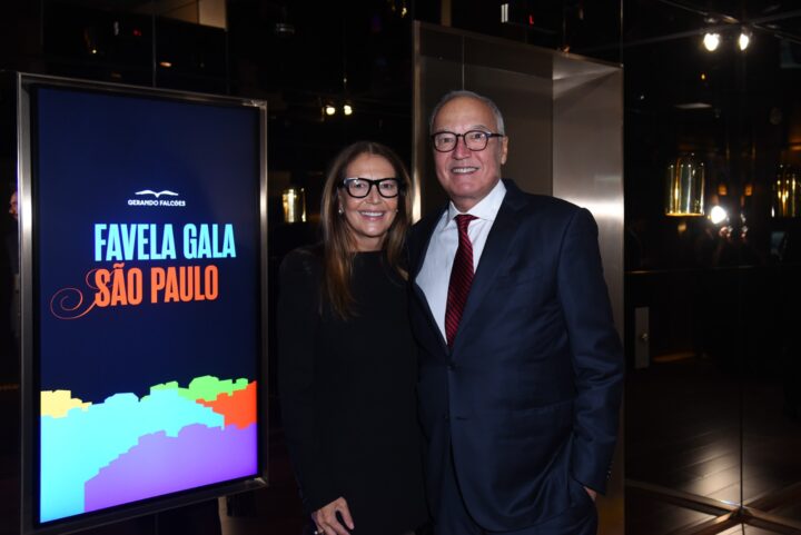 Donata Meirelles e Nizan Guanaes participam de jantar beneficente da Gerando Falcões em São Paulo
