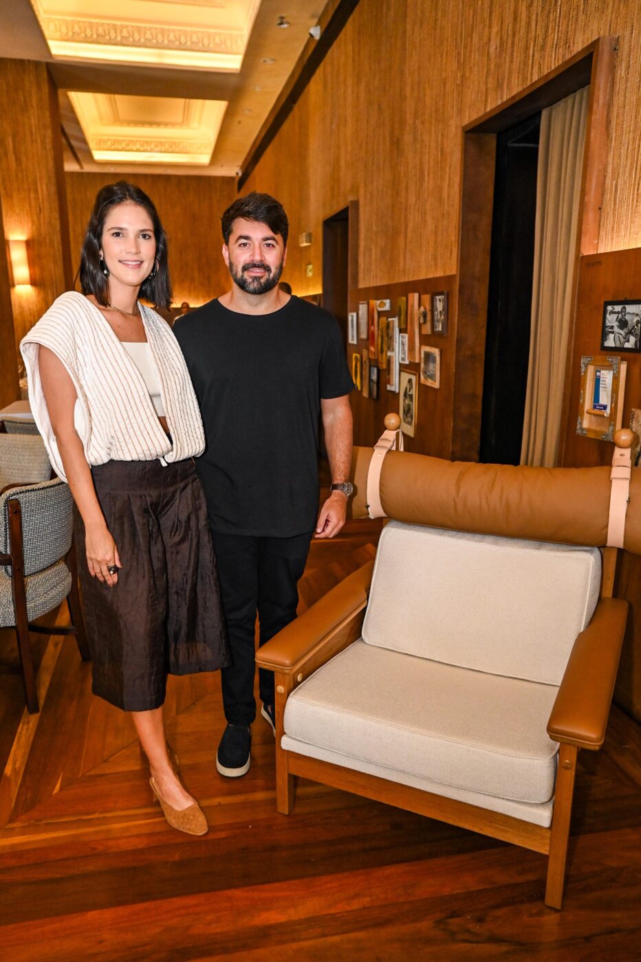 Lua Barros e Paulo Coelho