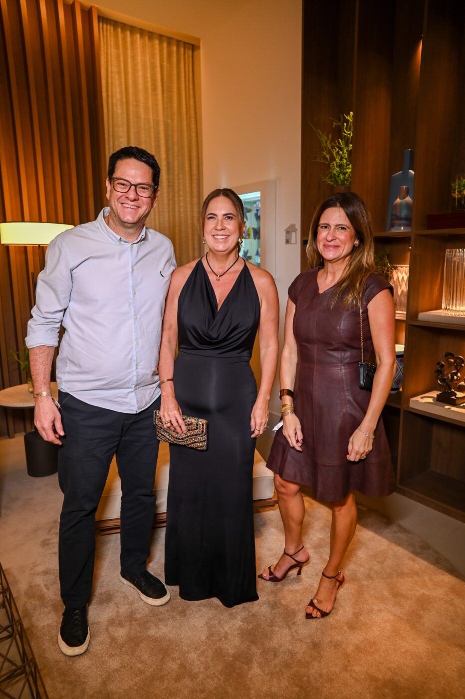Marcelo Athayde, Aline Cangussú e Ula Athayde