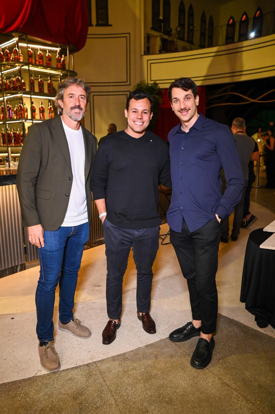 Fran Rico, Marcelo Quintella e Pedro Chezz