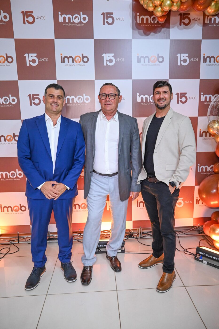 Eric Pereira, Jorge Teixeira e Leonardo Nano