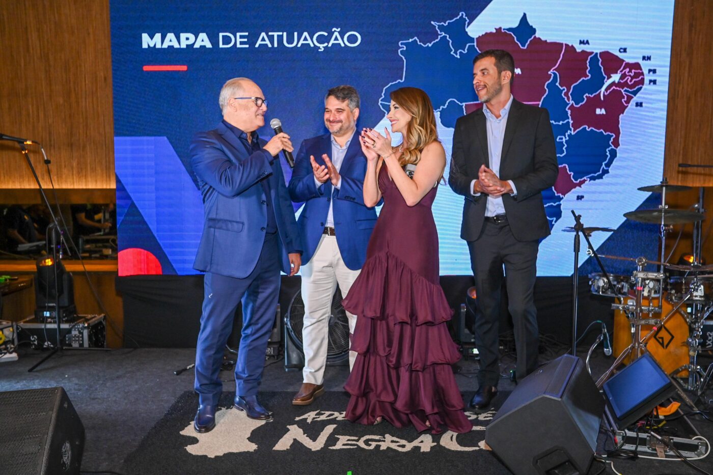 Affonso Henriques, César Gomes, Thaís e Mateus Marcolini