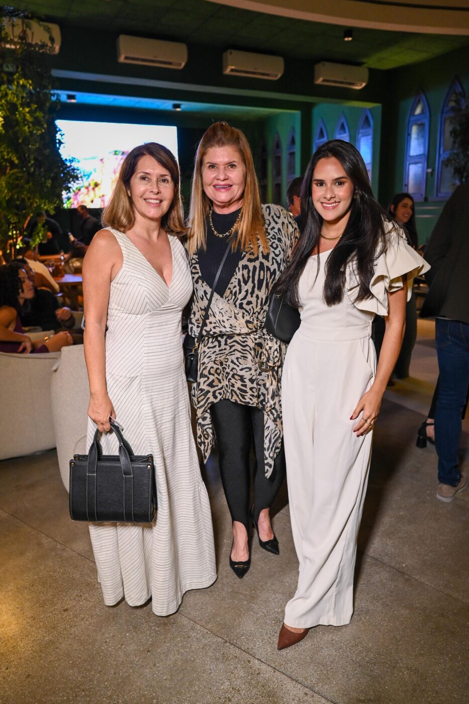 Mercia Sales, Dora Cavalcanti e Ananda Sales