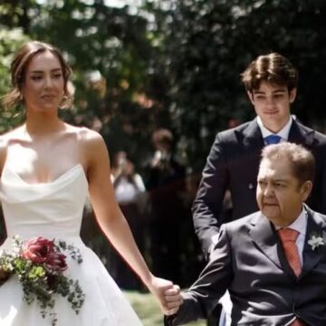 Filho caçula de Faustão faz homenagem à irmã após casamento emocionante em São Paulo