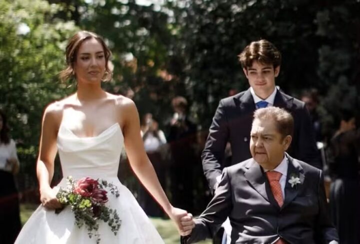 Filho caçula de Faustão faz homenagem à irmã após casamento emocionante em São Paulo