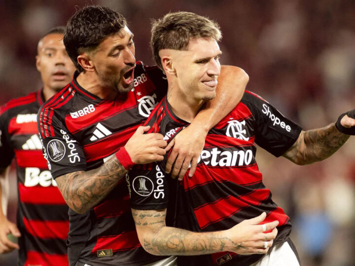 Flamengo vence o Estudiantes com gol relâmpago; veja os melhores momentos