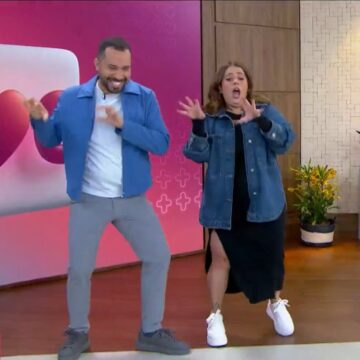 Tati Machado e Gil do Vigor dançam Backstreet Boys ao vivo; veja vídeo