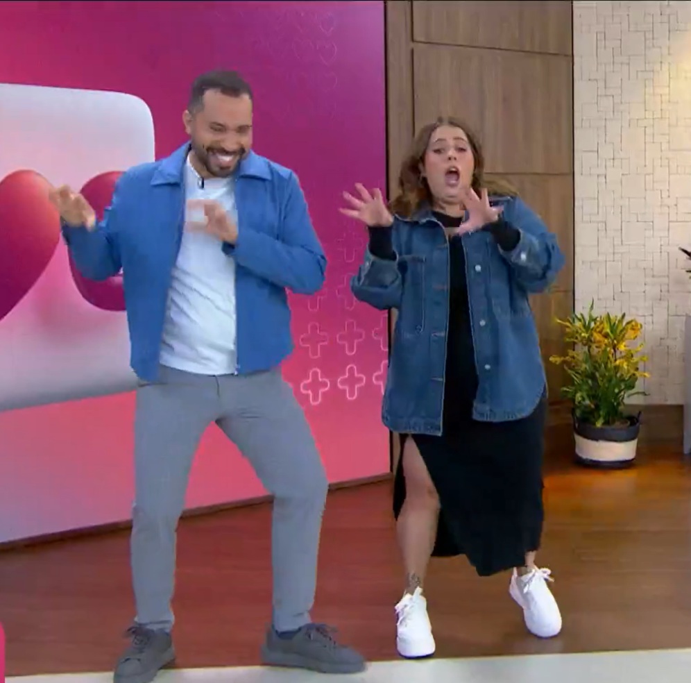 Tati Machado e Gil do Vigor dançam Backstreet Boys ao vivo; veja vídeo