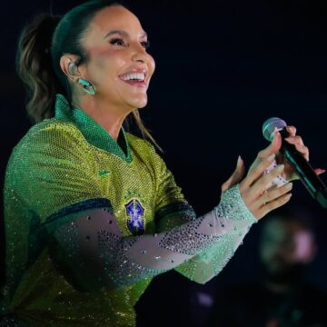 Ivete Sangalo transforma o Maracanã em trio elétrico antes de Brasil x Chile