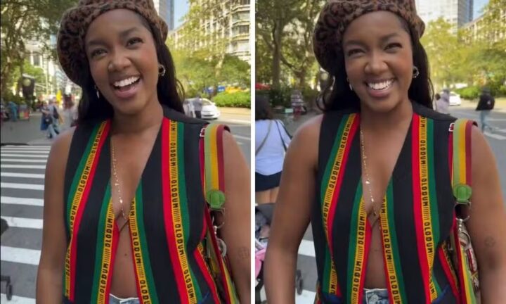 IZA aparece em perfil de moda dos EUA usando colete vintage do Olodum