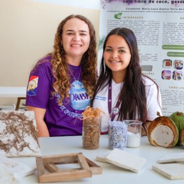 Jovem cientista baiana transforma resíduos em placas para construção civil