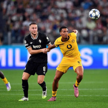 Juventus e Dortmund fazem jogo com 8 gols e empate nos acréscimos. Veja lances