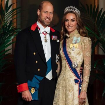 Kate Middleton homenageia Rainha Elizabeth em banquete para Donald Trump