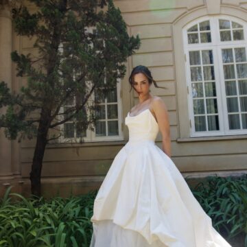 Filha de Faustão, Lara Silva aposta em vestido de noiva assinado por famosa estilista britânica; veja fotos