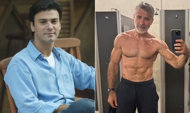 Leonardo Vieira, ex-galã de novelas, chama atenção nas redes após foto na academia